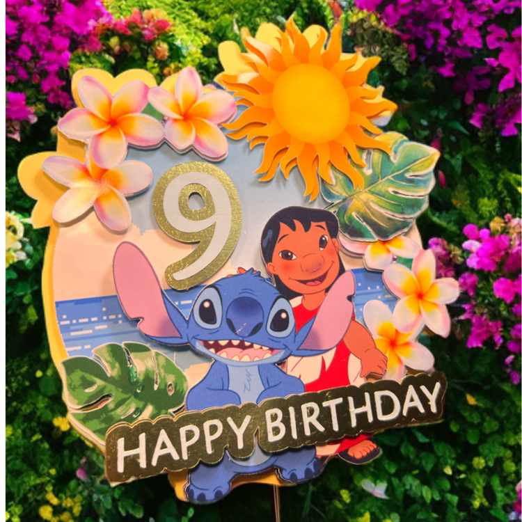 Lilo & Stitch Cake Topper