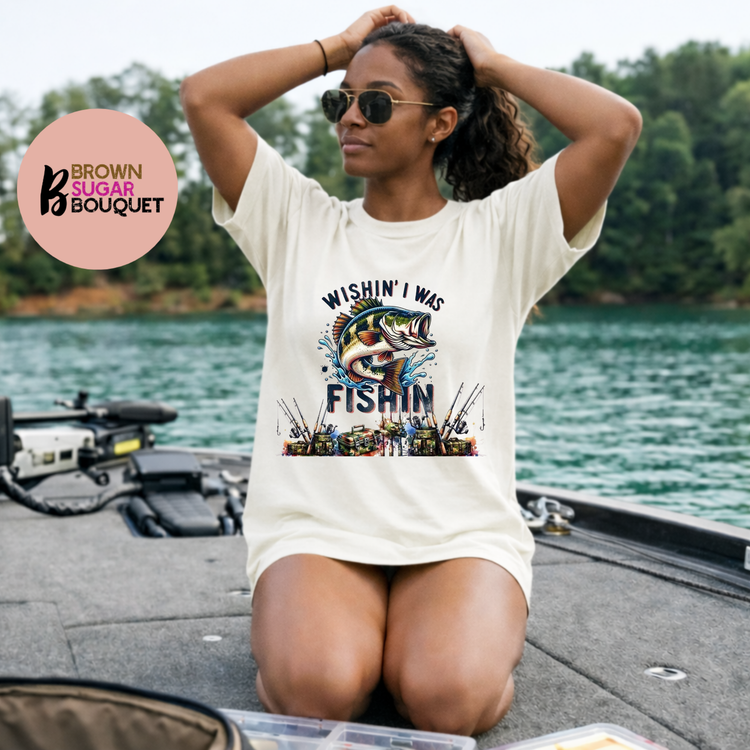 Wishin' I Was Fishing Ready-To-Press DTF