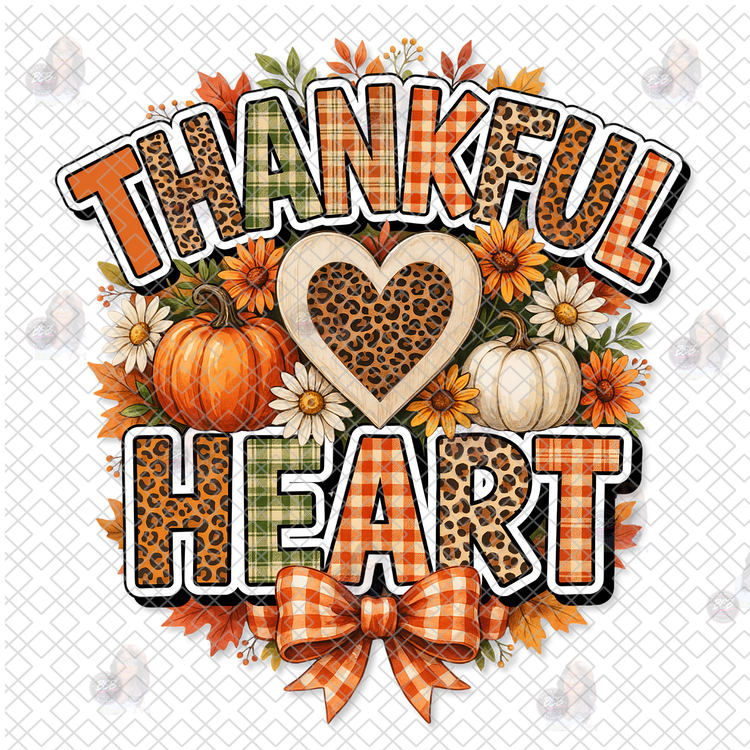 THANKFUL HEART DTF