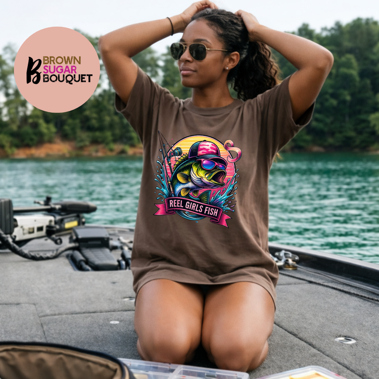Reel Girls Fish Ready-To-Press DTF