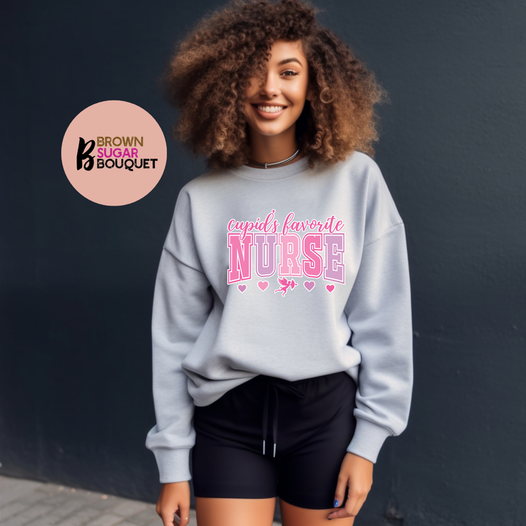 💗Cupid's Favorite Nurse Valentine's DTF Design 💗