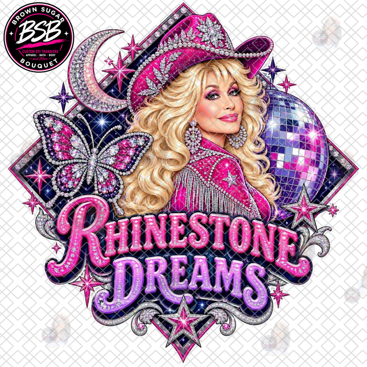 Rhinestone Dreams Dolly Parton DTF