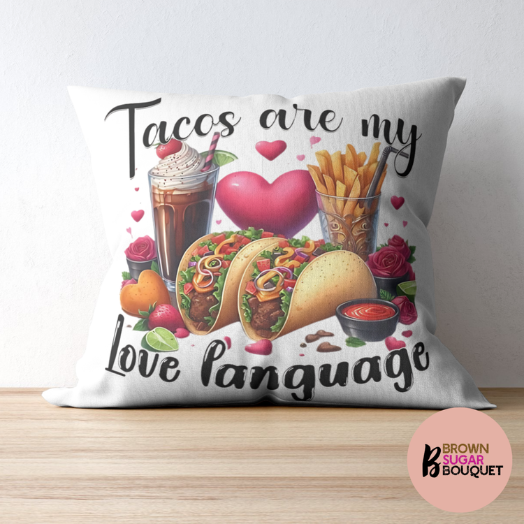 ๐ Tacos Are My Love Language Valentine's DTF Design ๐