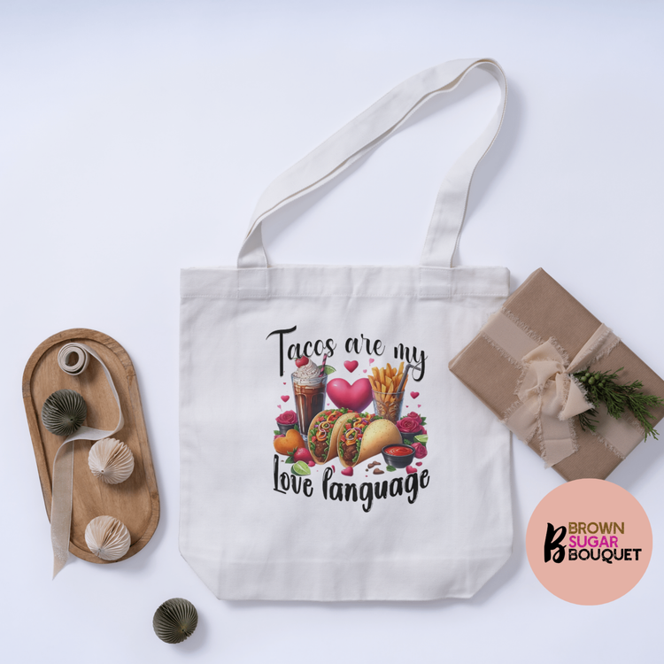 ๐ Tacos Are My Love Language Valentine's DTF Design ๐