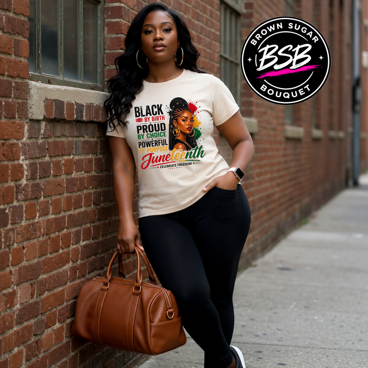 Black By Birth-Proud by Choice-Powerful By Purpose Juneteenth/BHM DTF