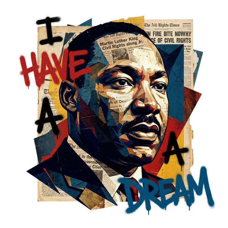 I Have a Dream – DTF Transfer (Ready to Press)