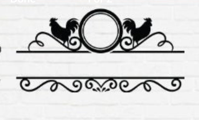 Custom Mailbox Decal