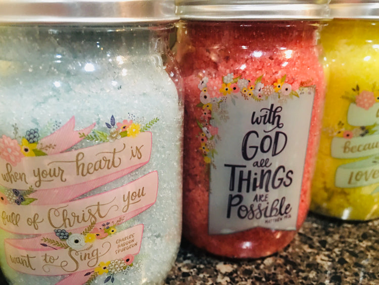 8 oz Silk Body (Sugar) Scrub in Stand Up Pouch or Jar