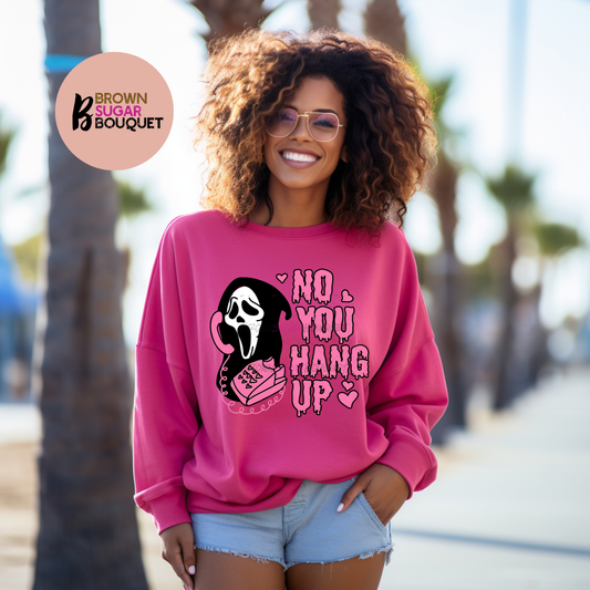 💗NO You Hang Up Horror Movie - Valentine's DTF Design 💗