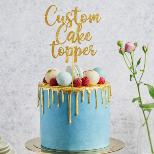 🔥 Custom Personalized Text Birthday - Special Occasion Text Cake Topper