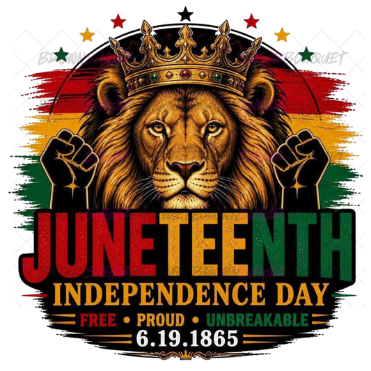Juneteenth Independence Day DTF