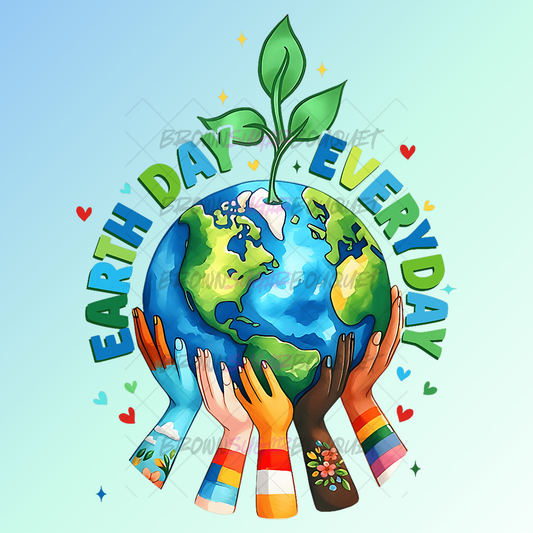 Earth Day Everyday DTF