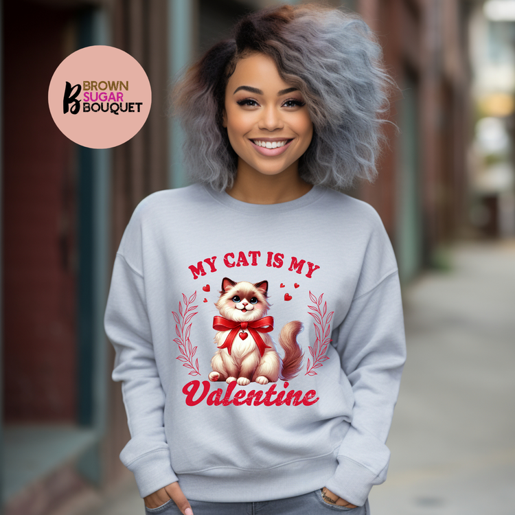 💗My Cat Is My Valentine - Valentine's DTF Design 💗
