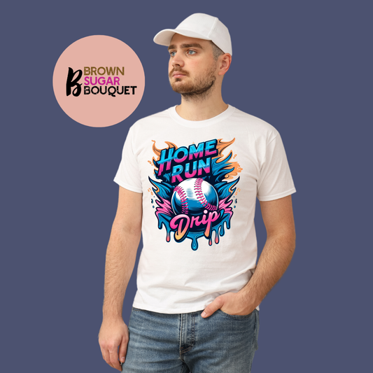 Home Run Drip Baseball DTF