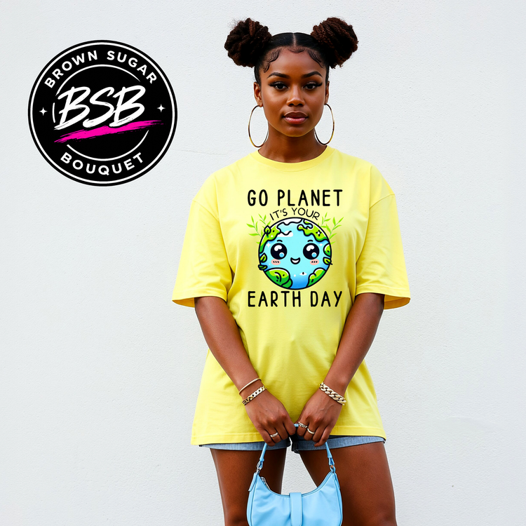 Go Planet Earth Day DTF