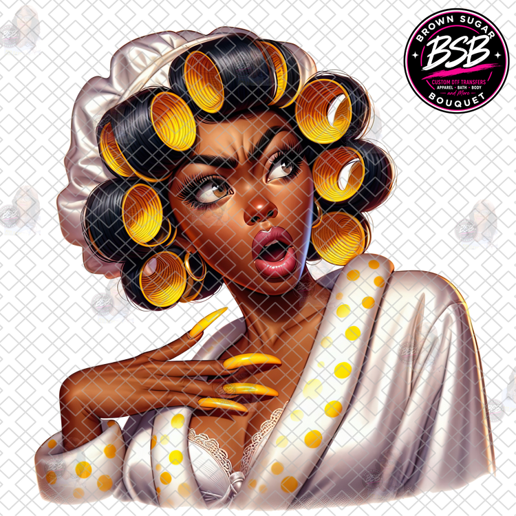 Mood Yellow Roller Set DTF