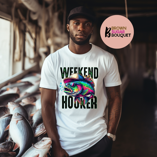 Weekend Hooker Fishing Ready-To-Press DTF