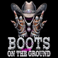 Boots on the Ground Hat & Bling T-Shirt