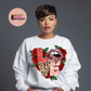 💗 Love Cheeta Print and Roses Valentine's DTF Design 💗