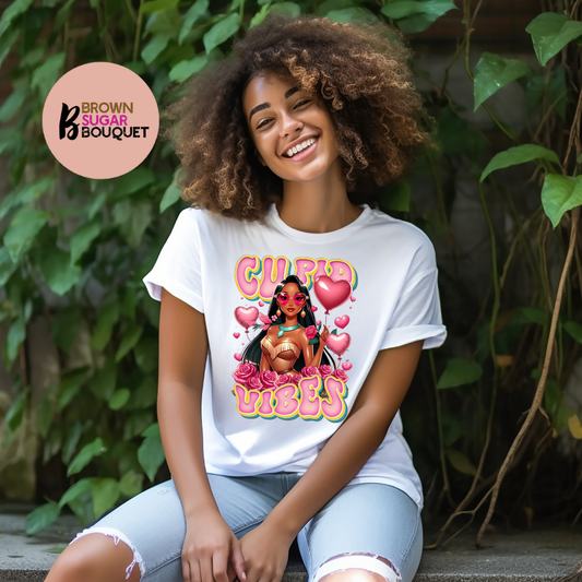 💗 Indigenous Beauty Cupid Vibes Valentine's DTF Design 💗