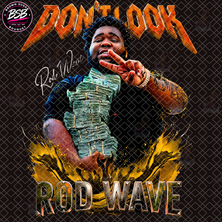 Rod Wave Concert Style 3 DTF