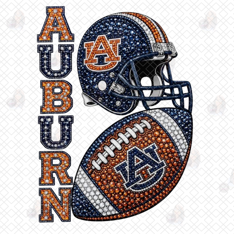 AUBURN Faux Glitter DTF