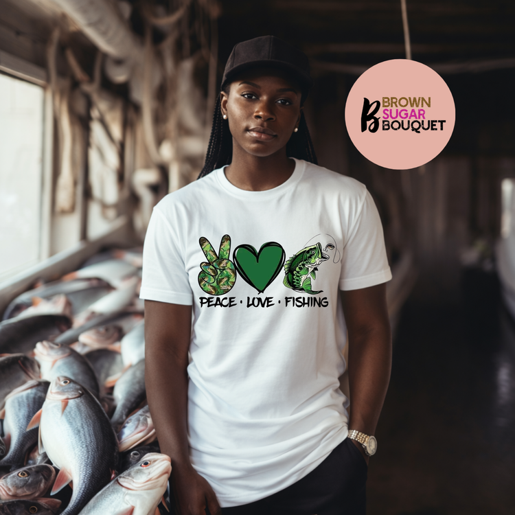Peace-Love-Fishing Ready-To-Press DTF