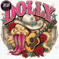 Cowboy Hat and Boots Dolly Parton DTF