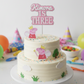 Name & Age Custom Character Cake Topper