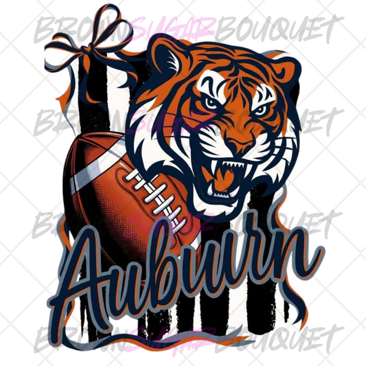 Auburn Football Coquette DTF