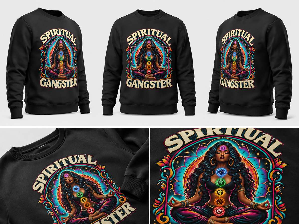 Spiritual Gangster Chakra UNISEX Sweatshirt