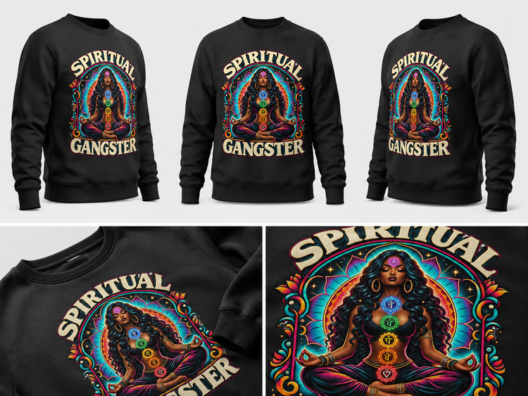 Spiritual Gangster Chakra UNISEX Sweatshirt
