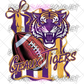 LSU Tigers Football Coquette DTF