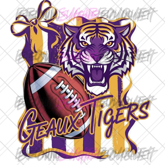 LSU Tigers Football Coquette DTF
