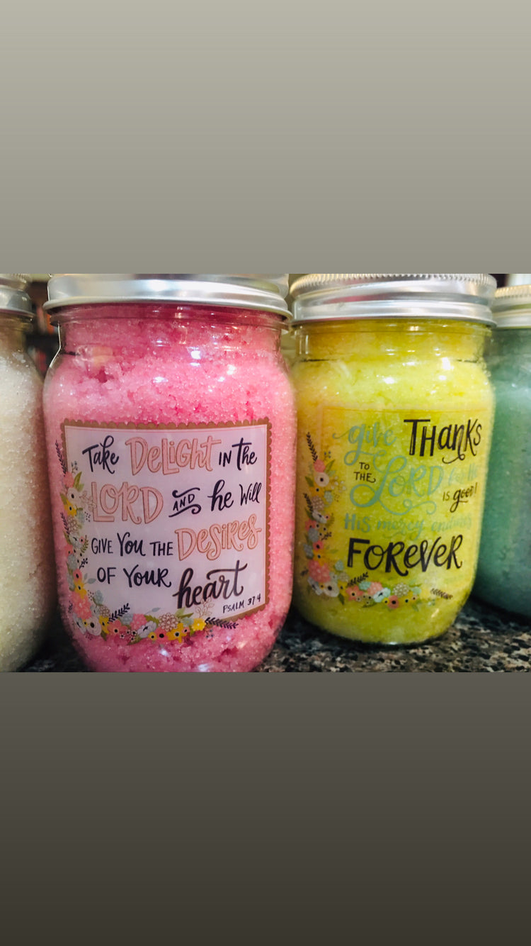 8 oz Silk Body (Sugar) Scrub in Stand Up Pouch or Jar